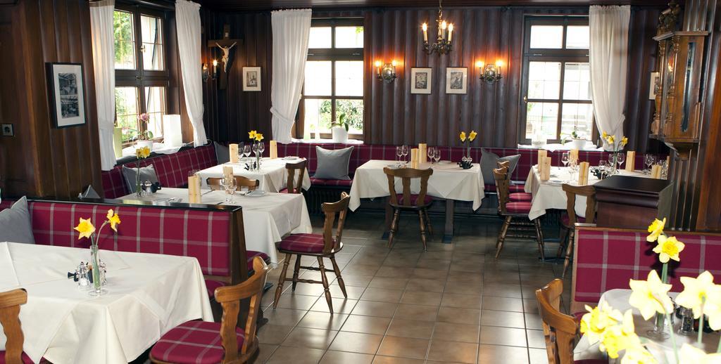 Hotel Restaurant Engel 파펜바일러 외부 사진